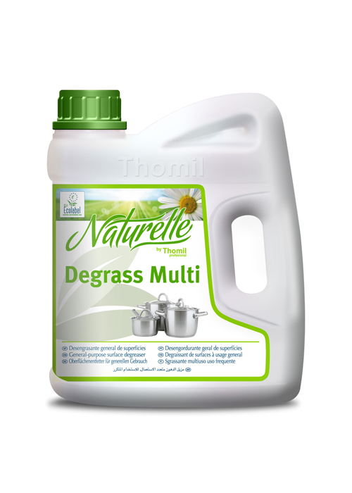 DEGRASS MULTI, 4 litros: Desengordurante multiusos uso frequente  I THOMIL