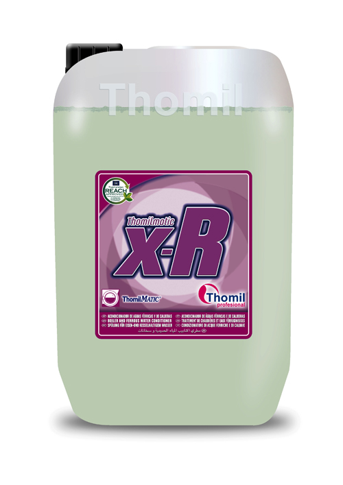 THOMILMATIC X-R, 20 litros: Acondicionador de águas férricas e caldeiras I THOMIL