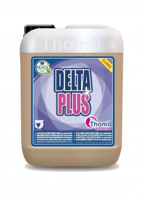 Delta PLUS, 12kg: Detergente lava-louças águas médias Extra-Concentrado  I THOMIL