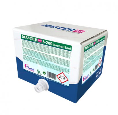 MASTER-BOX S-200 Neutral Sani, 5 litros: Limpador Multiusos  I THOMIL