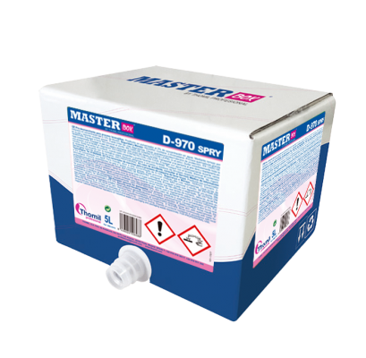 MASTER-BOX D-970 Spry, 5 litros: Pré-removedor de manchas anterior lava-louças  I THOMIL