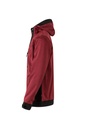 Casaco softshell bicolor com capuz