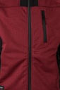 Casaco softshell bicolor com capuz