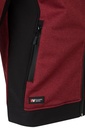 Casaco softshell bicolor com capuz