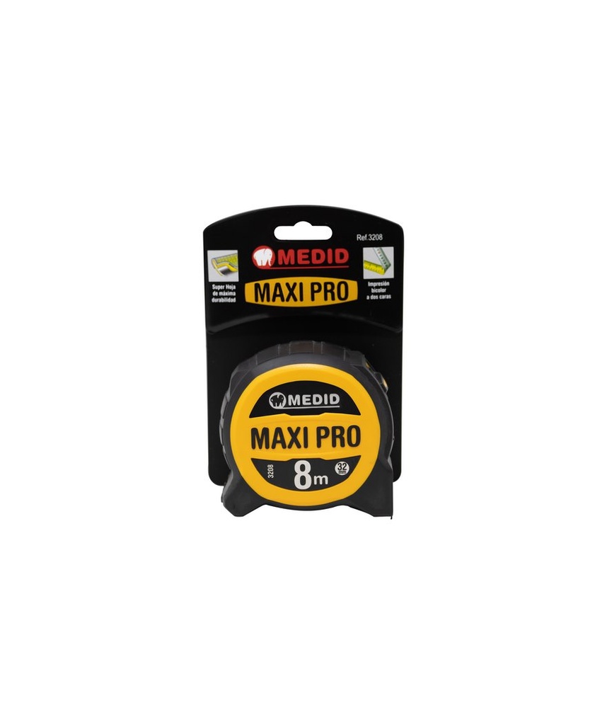 Fita métrica Maxi Pro - 8 m
