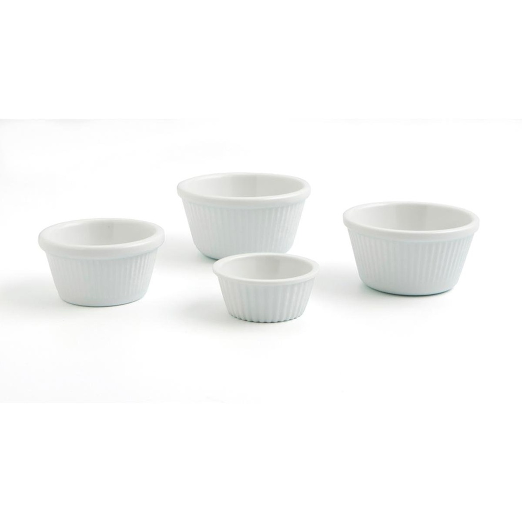 RAMEKIN REDONDO MELAMINA, 8x8x4 cm