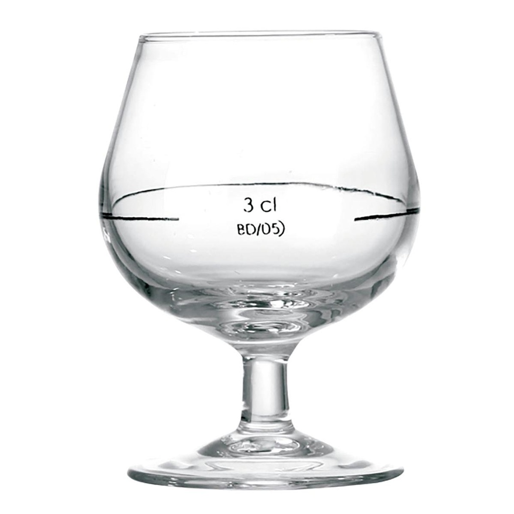 Cálice COGNAC I 15 cl aferido a 3 cl - ARCOROC (preço unidade)