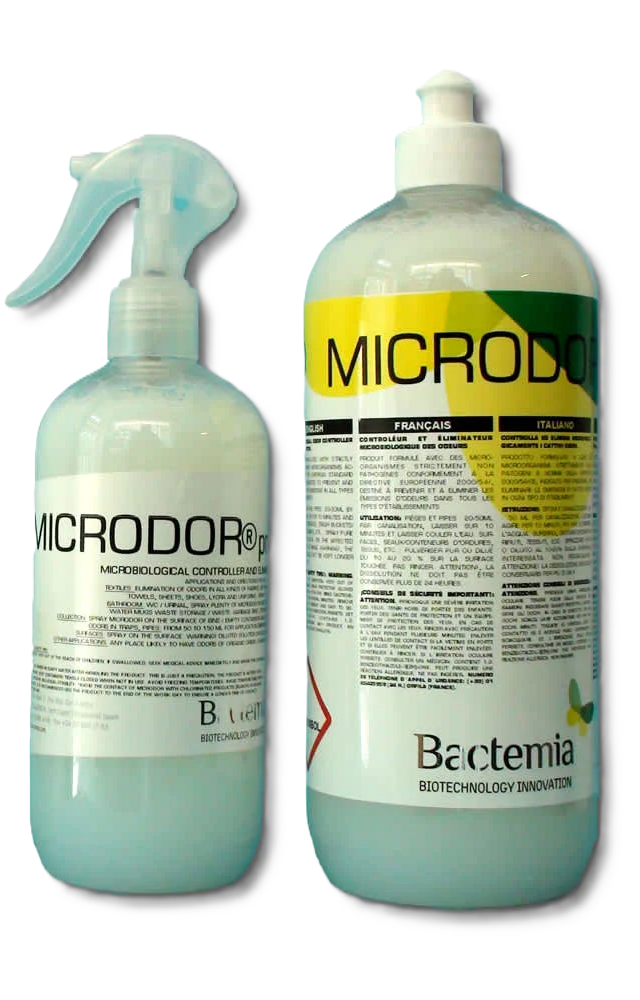 MICRODOR PRO BACTEMIA, 1000ml - SALLÓ: Controla e elimina maus odores