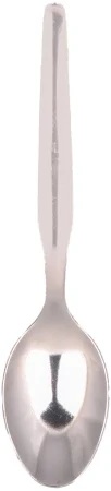Colher de mesa em inox liso, linha modelo II