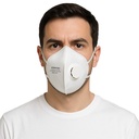 Máscaras de proteção FFP2 com válvula, pack 12 unidades (Preço unitário)