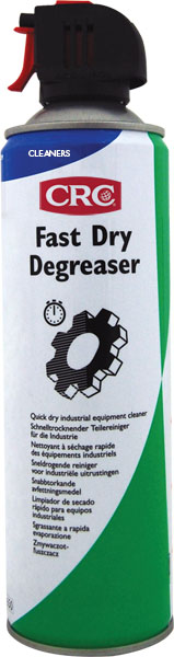 Fast Dry Degreaser, 5Litros: Produto de limpeza solvente com baixo ponto de inflamação para contaminantes pesados em peças mecânicas I CRC