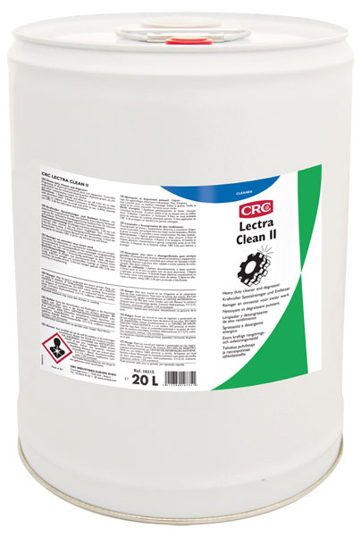 Electra Clean II 20 Litros: Produto limpeza solvente com elevado ponto de inflamação para contaminantes pesados em peças mecânicas I CRC