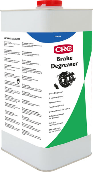Brake Degreaser 20 Litros: Desengordurante solvente para manutenção e revisão de peças de travões I CRC
