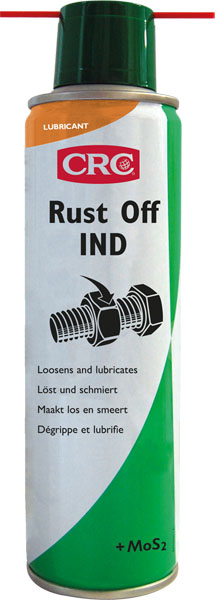 Rust Off 250Ml: Óleo industrial para fixadores demasiado apertados, soldados por calor e corroídos I CRC