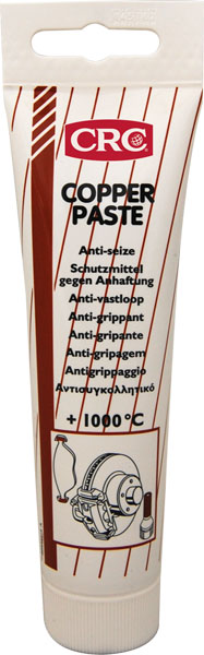 Copper Paste 250ml: Pasta macia, cor de cobre , evita contacto metal-metal, gripagem I CRC