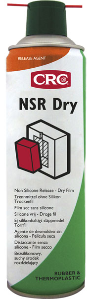 NSR DRY 500ml: Desmoldante s/ silicone de serviço médio I CRC