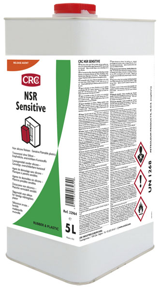 NSR Sensitive 500ml: Desmoldante s/silicone s/transferência p/plásticos I CRC
