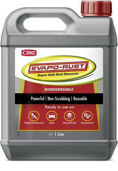 Evapo-Rust 5lt: Removedor de ferrugem potente p/restauro I CRC