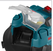 Aspirador indústrial I 20 litros I 1400W I modelo 8641 I RONIX