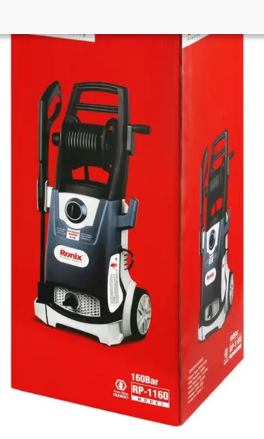 Lavadora de alta pressão I 160 Bar I 2200W I modelo RP 1160 I RONIX