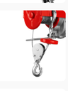 Guindaste elétrico I 800W I cabo de aço 18,5 metros-4000kg I modelo RH-4132 I RONIX