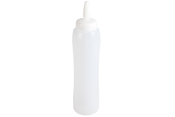 Dispensador biberão para molhos I capacdade: 1000 ml I ARAVEN