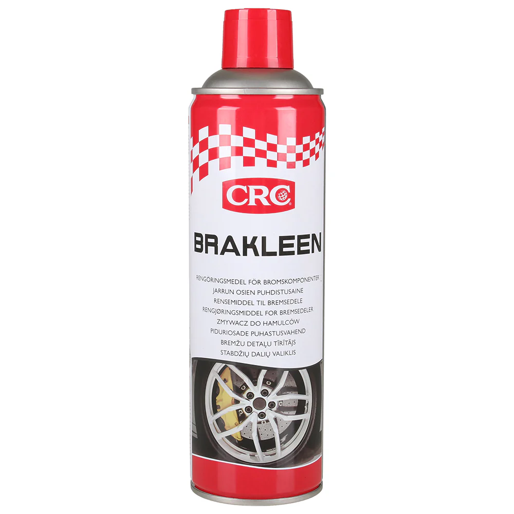 Brakleen, 500 ml: Limpador de travões para fácil limpeza de óleo, gordura, sujidade e pó de travões. I CRC