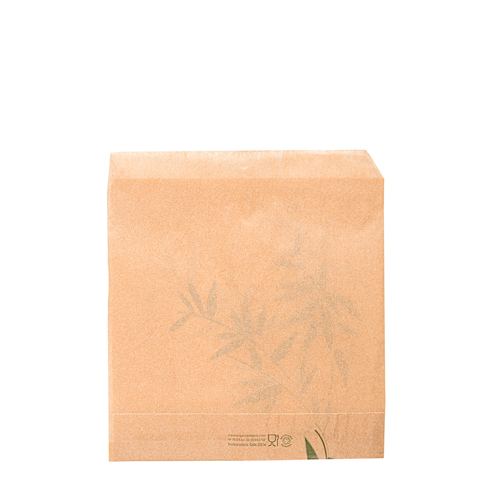 Saco papel pergaminho anti-gordura I medida: 13x14 cm I caixa de 6000 folhas I pack 1000 folhas