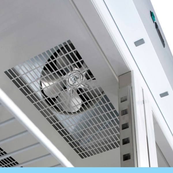 Armário ventilado de conservação I Linha TECNODOM EKO 1400 GN 2/1 com 2 portas em inox I Modelo: AF14EKOMTN