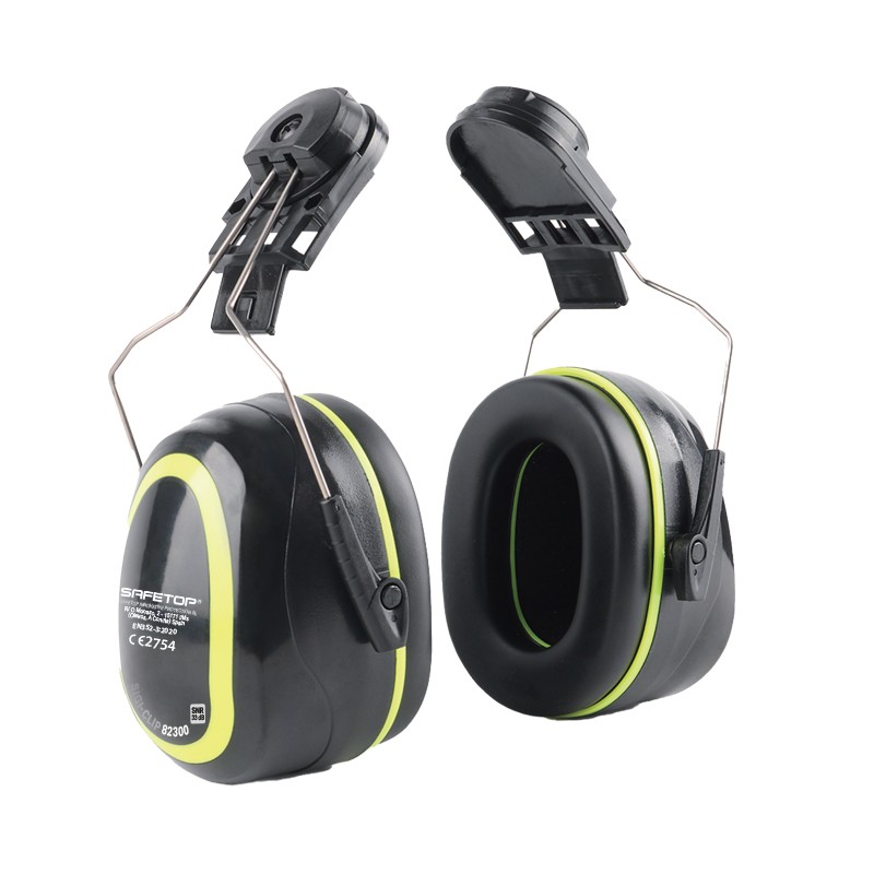 Protetor Auditivo ABS p/ acoplar nos capacetes I SNR 33 DB I SAFETOP