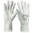 Luva de pele extra longas I 12/ 120 pares modelo: NOS I SAFETOP