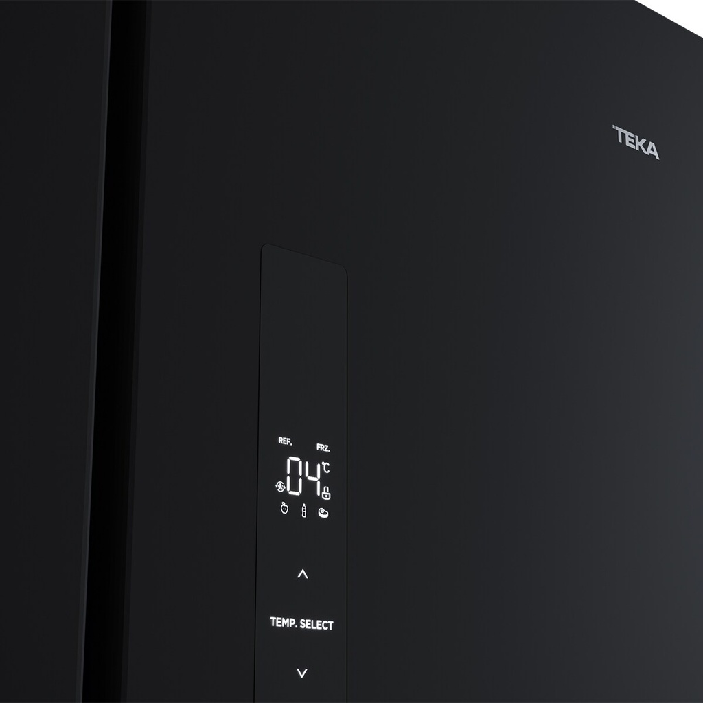 Frigorífico combinado TEKA I Modelo: RFD 77825 GBK EU I Classe: E