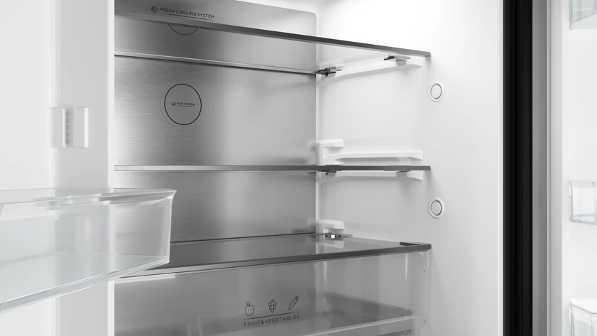 Frigorífico combinado TEKA I Modelo: RFD 77825 GBK EU I Classe: E