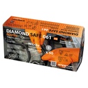 Luva  I 1 cx 50 unida 10 packs I modelo: BLACK DIAMOND I SAFETOP