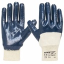 Luva nitrilo I pack 12 unid cx 120 pares I modelo: ERGOSAFE PLUS I SAFETOP
