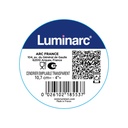 Cinzeiro em vidro transparente I medida: 10,7 cm I modelo: Apilable Luminarc