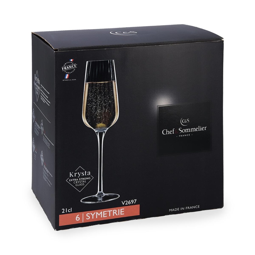 Cálice em vidro, linha: SYMETRIE, capacidade 21 cl I CHEF&SOMMELIER
