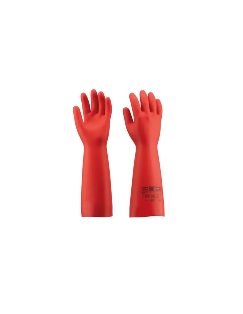 Luva látex dielétrico até 1000 volts  I 1 par I modelo: ELECTRO CL-0 I SAFETOP