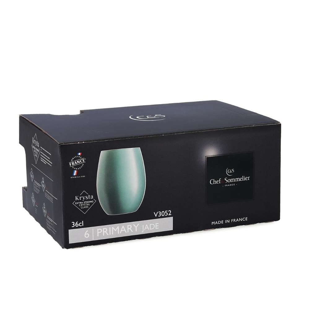Cálice em vidro, linha: Primary Green, capacidade 36 cl I CHEF&SOMMELIER