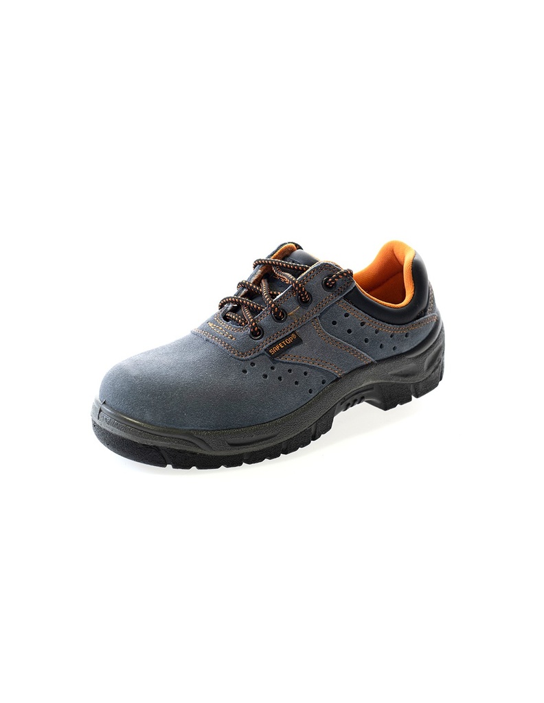 Sapato de segurança, S3 I Modelo: BAKIO I Nobuck ESD S3 HRO 300ºC I SAFETOP