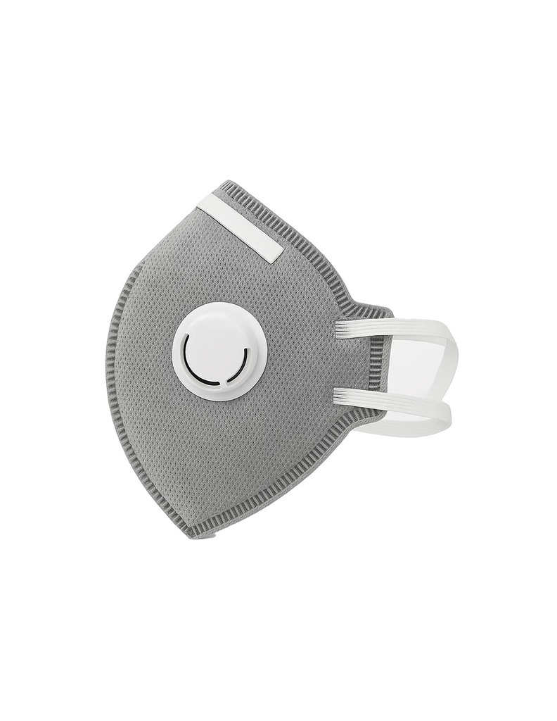 Máscara dobrável vertical carbono FFP2 NR I SAFETOP