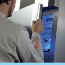 Armário ventilado de congelação I Linha TECNODOM EKO 700 GN 2/1 em inox I Modelo: AF07EKOMBT