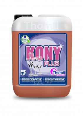 Kony Plus, 4 litros: Detergente lava loiça concentrado I THOMIL
