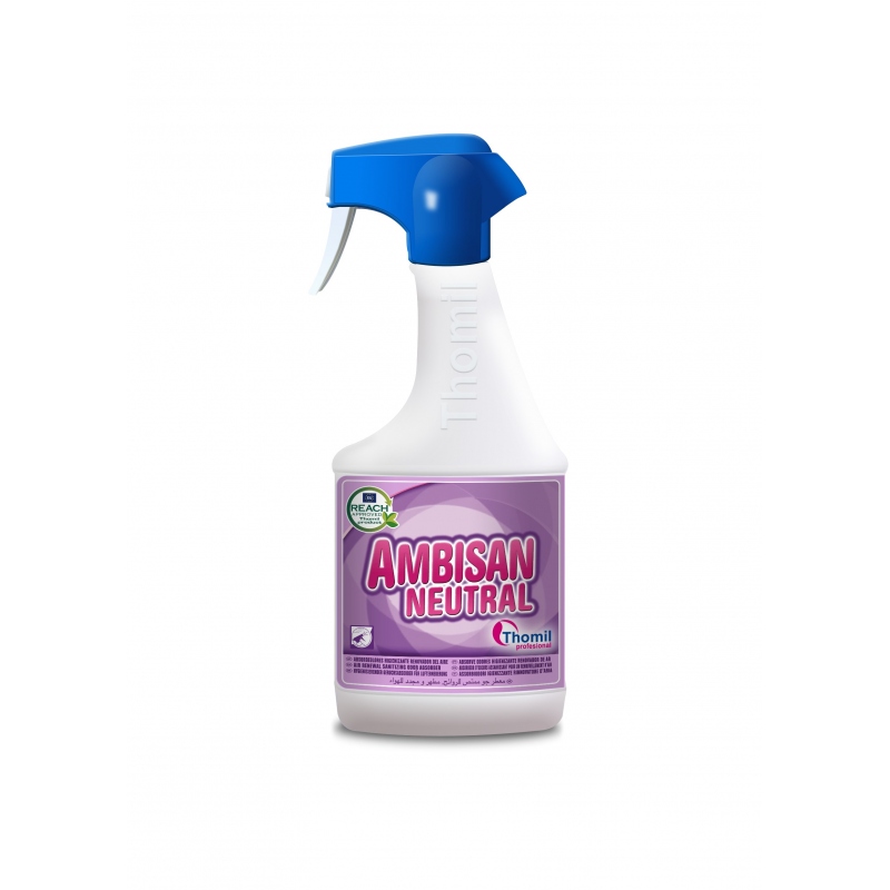 AMBISAN NEUTRAL, 750ml: Absorve odores higienizante renovador de ar I THOMIL
