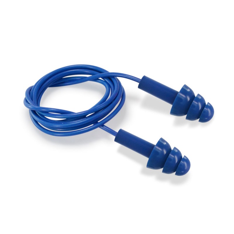 [SAFE009921-82745] Tampões de proteção para ouvidos com fio em caixa individual I SNR 24,5 DB I SAFETOP (cópia)