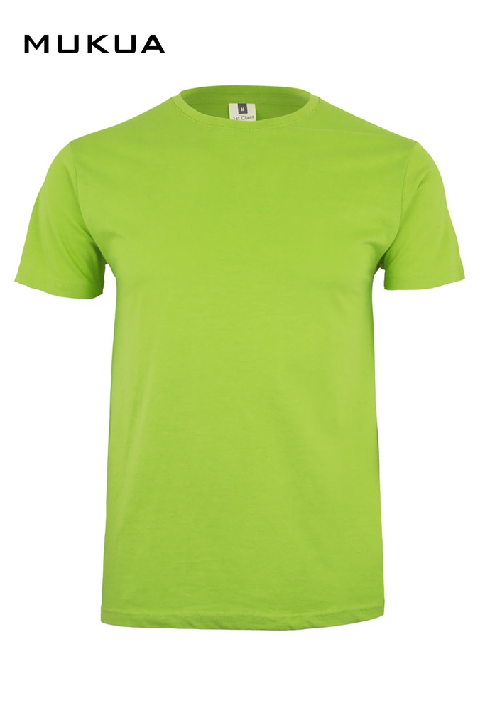 [VELI0010152-MK023CV] T-shirt manga curta 190 gramas, modelo: MK023CV - PALM I VELILLA (LIME 604, XS)
