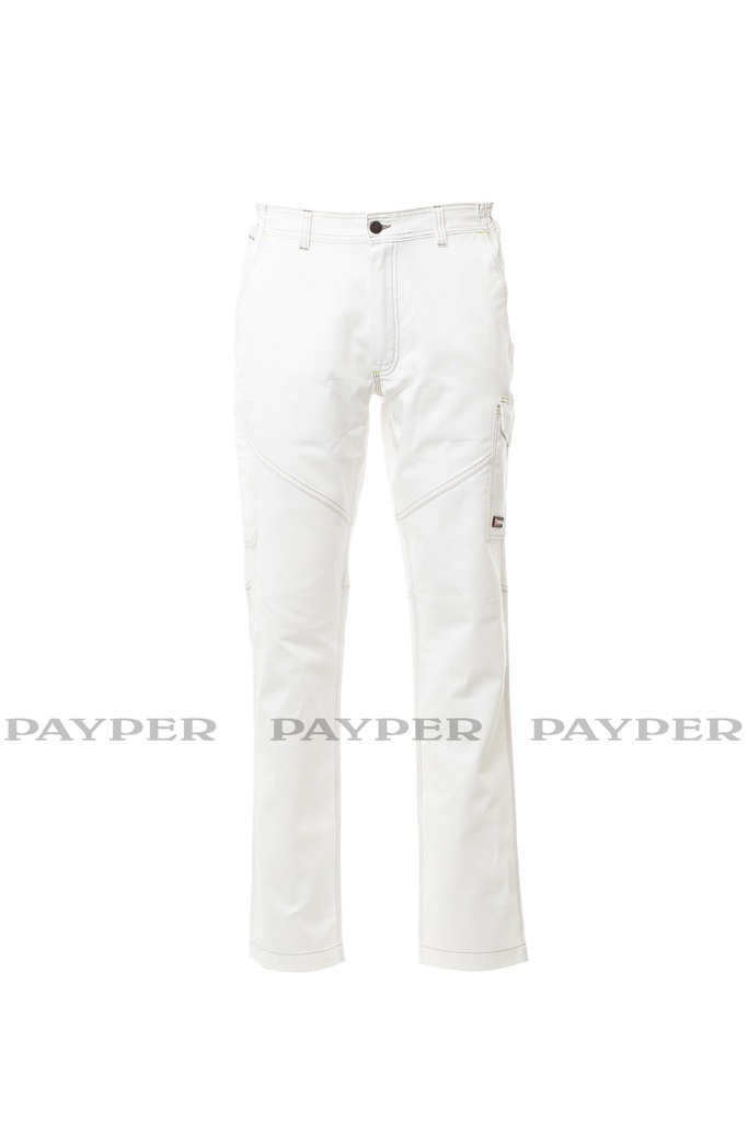 [PAYP0010914-000928-0331] Calças de trabalho I Modelo: WORKER | PAYPER (WHITE 00000, XXS 32-34)