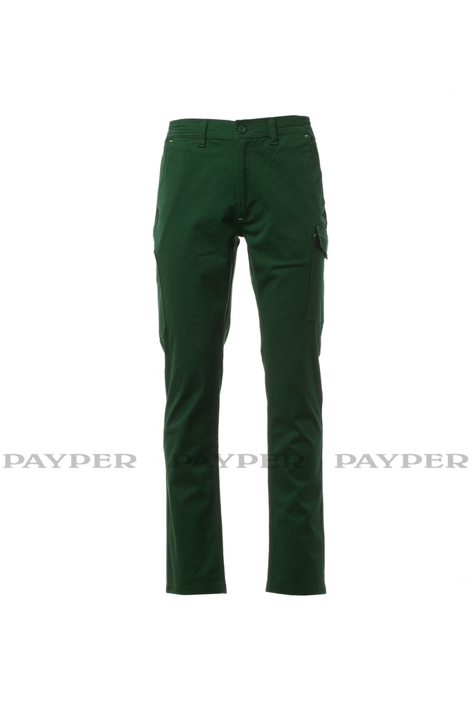 [PAYP0011106-001547-0376] Calças de trabalho I Modelo: WORKER | PAYPER (cópia) (GREEN 07000, XXS 32-34)