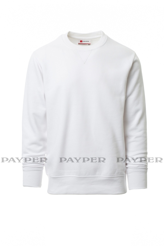 [PAYP0011388-001083-0308] Sweatshirt decote redondo, modelo New Orleans I PAYPER (cópia) (WHITE 00000, XS)