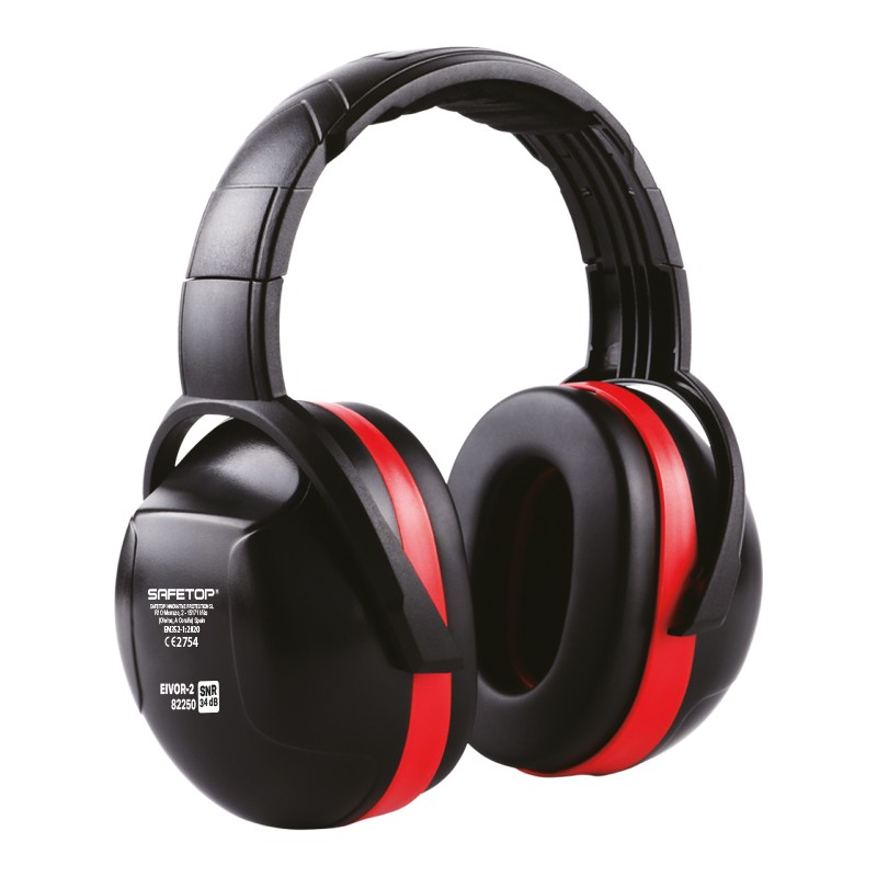 [SAFE0012824-82250] Protetor auditivo de alto desempenho I modelo: EIVOR-2 I SNR 34 DB I SAFETOP